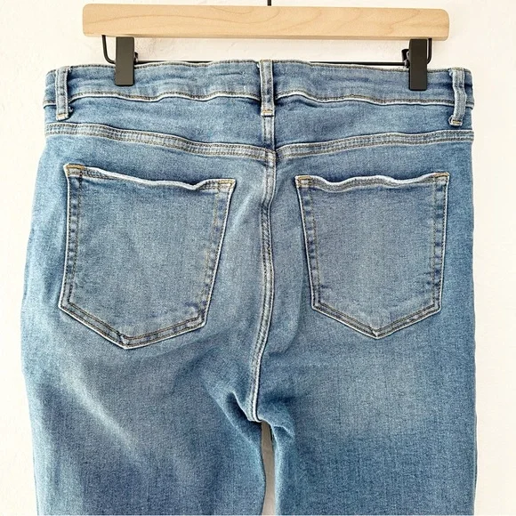 LF Lover's & Friends Ricky Low Rise Stretch Distressed Knee Skinny Jeans31